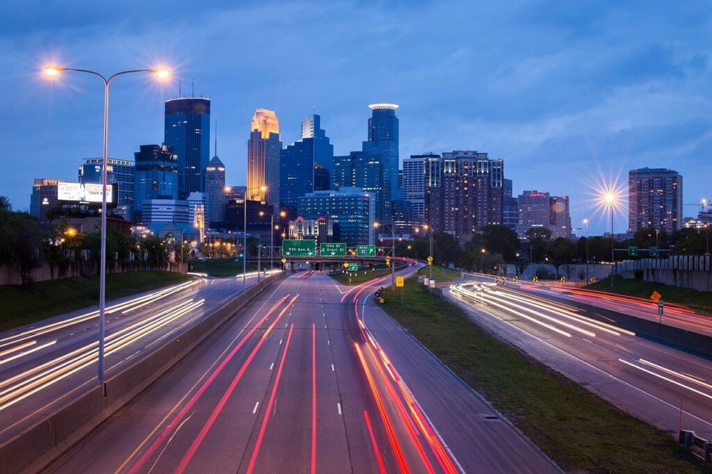 minneapolis, city, urban