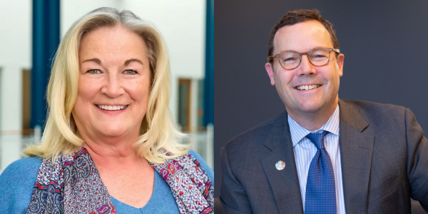 Karen Larson and John Ellenberger